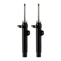 Shock absorber set front axle gas pressure strut KYB for...
