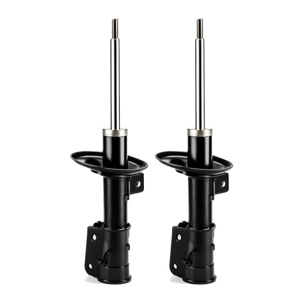 Shock absorber set front axle gas pressure strut KYB for FIAT BRAVO