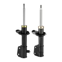 Shock absorber set front left right gas strut KYB for...