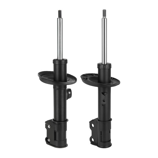 Shock absorber set front axle left right gas strut KYB for FIAT LINEA