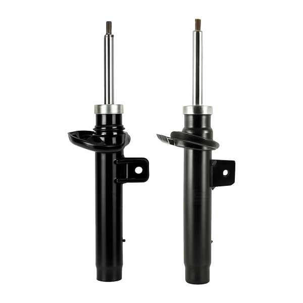 Shock absorber set front axle left right gas strut KYB for e.g. BMW 3 Series