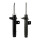 Shock absorber set front axle left right gas strut KYB for e.g. BMW 3 Series