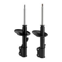 Shock absorber set front left right gas strut KYB for...