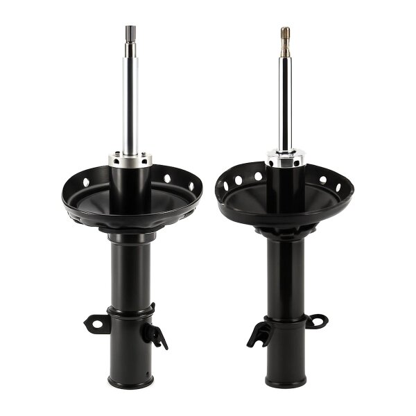 Shock absorber set front left/right gas strut KYB for e.g. SUBARU IMPREZA