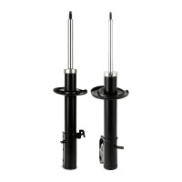 Shock absorber set front left right gas strut KYB for...
