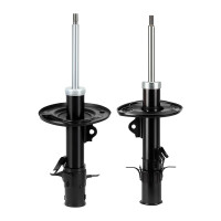 Shock absorber set front left right gas strut KYB for...
