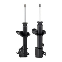 Shock absorber set front left right gas strut KYB for...