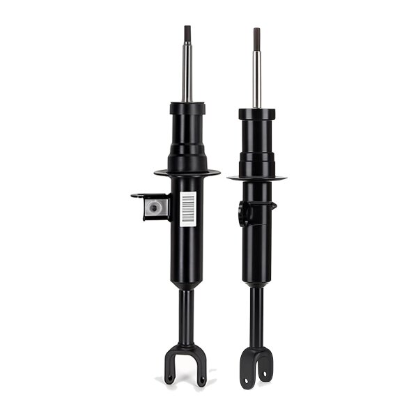 Shock absorber set front left right gas pressure KYB for e.g. BMW 5 Series
