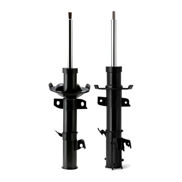 Shock absorber set front left right gas strut KYB for e.g. FORD B-MAX