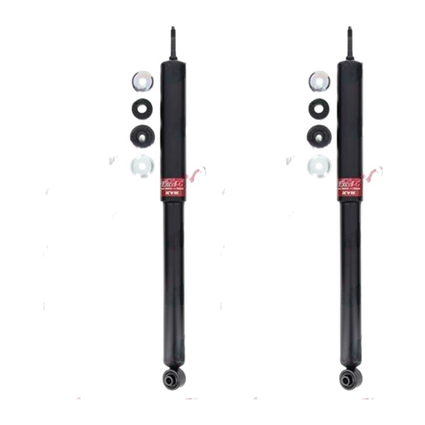 Shock Absorber set rear axle gas pressure telescopic KYB for e.g. OPEL ASCONA