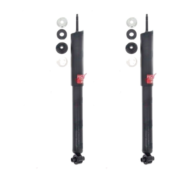 Shock Absorber set rear axle gas pressure telescopic KYB for e.g. TOYOTA CARINA
