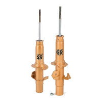 Shock absorber set front left/right gas spring-mounted...