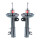 Shock Absorber set front axle gas pressure KYB for e.g. OPEL MOKKA