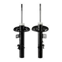 Shock absorber set front left right gas strut KYB for...