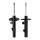 Shock absorber set front left right gas strut KYB for e.g. CITROËN C3