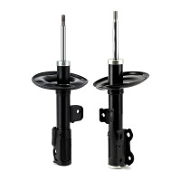 Shock absorber set front left right gas strut KYB for...