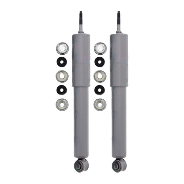 Shock Absorber set front axle gas pressure telescopic KYB for e.g. ISUZU TROOPER