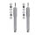 Stoßdämpfer-Set Vorderachse Gasdruck Teleskop KYB für u.a. HYUNDAI H100