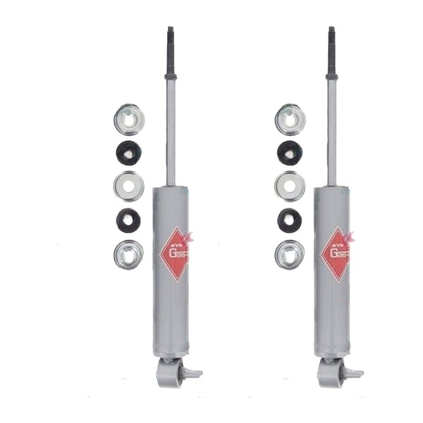 Shock Absorber set front axle gas pressure telescopic KYB for e.g. MITSUBISHI L