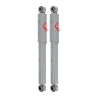 Shock Absorber set rear axle gas pressure telescopic KYB...