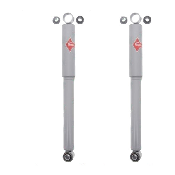 Shock Absorber set rear axle gas pressure telescopic KYB for NISSAN PATROL