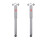 Shock Absorber set rear axle gas pressure telescopic KYB for NISSAN PATROL