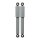 Shock absorber set rear gas pressure telescopic KYB for e.g. TRIUMPH SPITFIRE