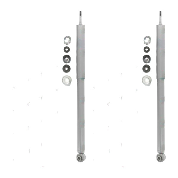 Shock Absorber set rear axle gas pressure telescopic KYB for e.g. NISSAN CHERRY