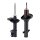 Shock Absorber set front axle oil pressure KYB for e.g. MAZDA 626