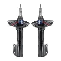 Shock Absorber set front axle oil pressure KYB suitable...