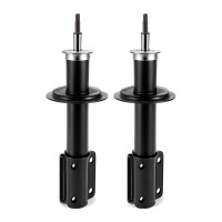 Shock absorber set front axle oil pressure strut KYB for...