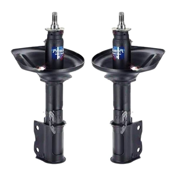 Shock Absorber set front axle oil pressure KYB for e.g. MAZDA 626