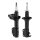 Shock Absorber set front axle oil pressure KYB for e.g. MAZDA 323