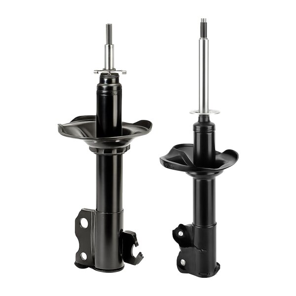 Shock Absorber set front axle oil pressure KYB for e.g. NISSAN SUNNY