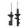 Shock Absorber set front axle oil pressure KYB for HYUNDAI ATOS