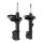 Shock Absorber set front axle oil pressure KYB for e.g. HYUNDAI LANTRA