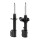 Shock Absorber set rear axle oil pressure KYB for e.g. DAIHATSU CHARADE