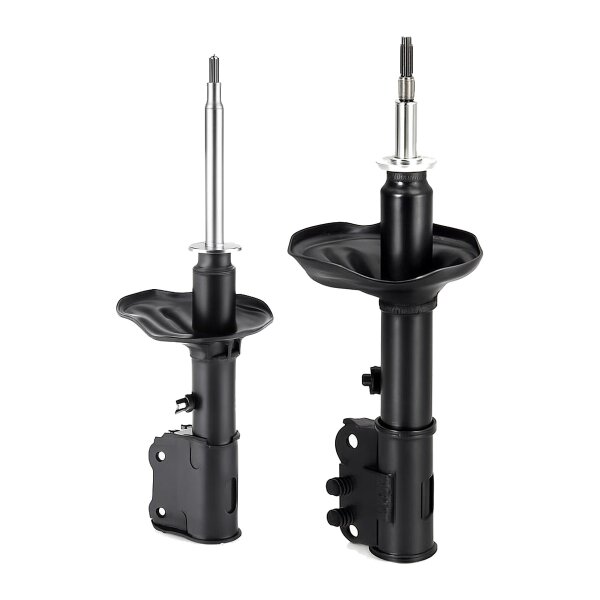 Shock absorber set front left/right oil strut KYB for e.g. MITSUBISHI LANCER