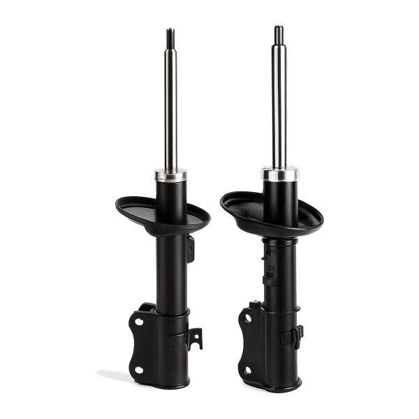 Shock absorber set front axle left right gas strut KYB for SUZUKI GRAND