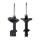 Shock absorber set front left right gas strut KYB for SUBARU IMPREZA