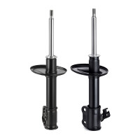 Shock absorber set front left right gas strut KYB for...