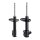 Shock absorber set front left right gas strut KYB for e.g. TOYOTA CELICA