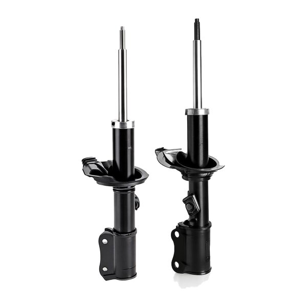 Shock absorber set front axle left right gas strut KYB for KIA PICANTO