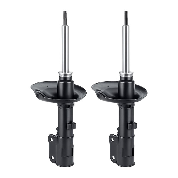 Shock absorber set front axle gas pressure strut KYB for MITSUBISHI 3000