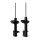 Shock absorber set rear left right gas strut KYB for e.g. MAZDA 323