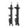 Shock Absorber set rear axle oil pressure KYB for e.g. MAZDA 323