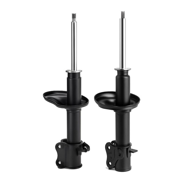 Shock absorber set rear axle left right gas strut KYB for MAZDA 626