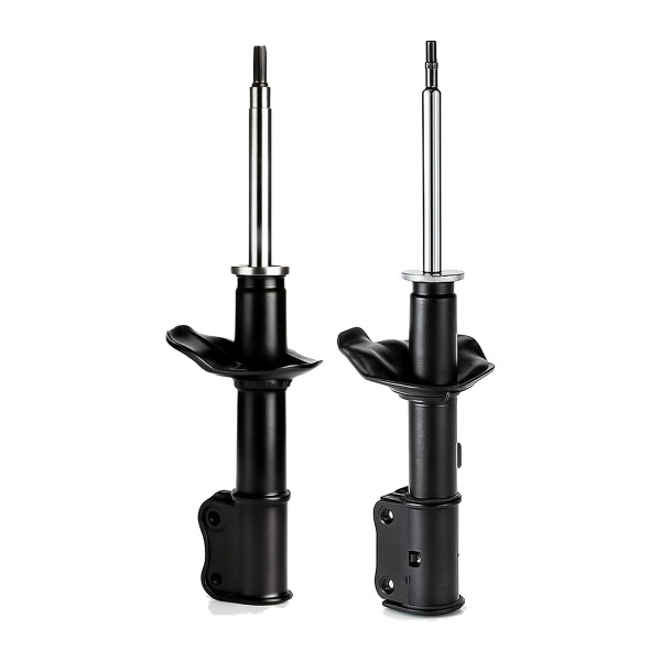 Shock absorber set front left/right gas strut KYB for e.g. HYUNDAI ACCENT