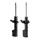 Shock absorber set front left/right gas strut KYB for e.g. HYUNDAI ACCENT