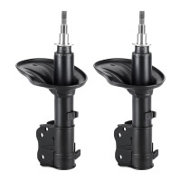 Shock absorber set front axle oil pressure strut KYB for...